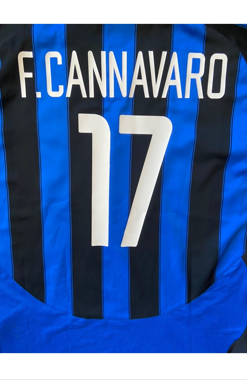 インテル・ミラノ F.Cannavaro 17 シャツ