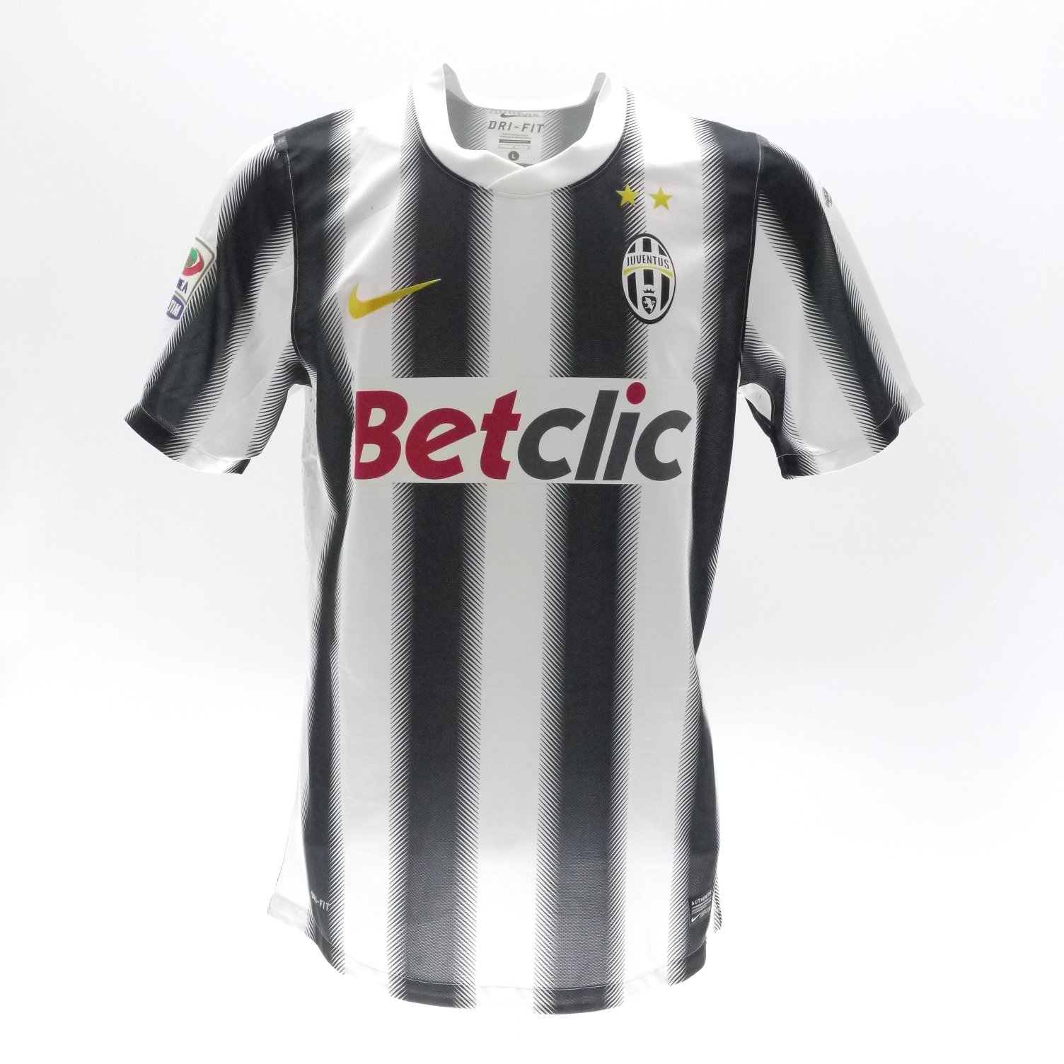 Maglia gara Del Piero Juventus vs Lazio Autografata