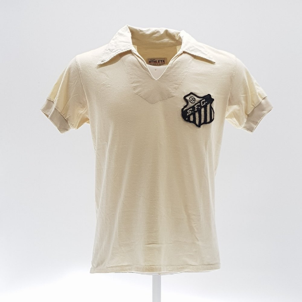 Jersey Maglia Santos Pele Pel Santos Match Shirt 60 S With COA 2025