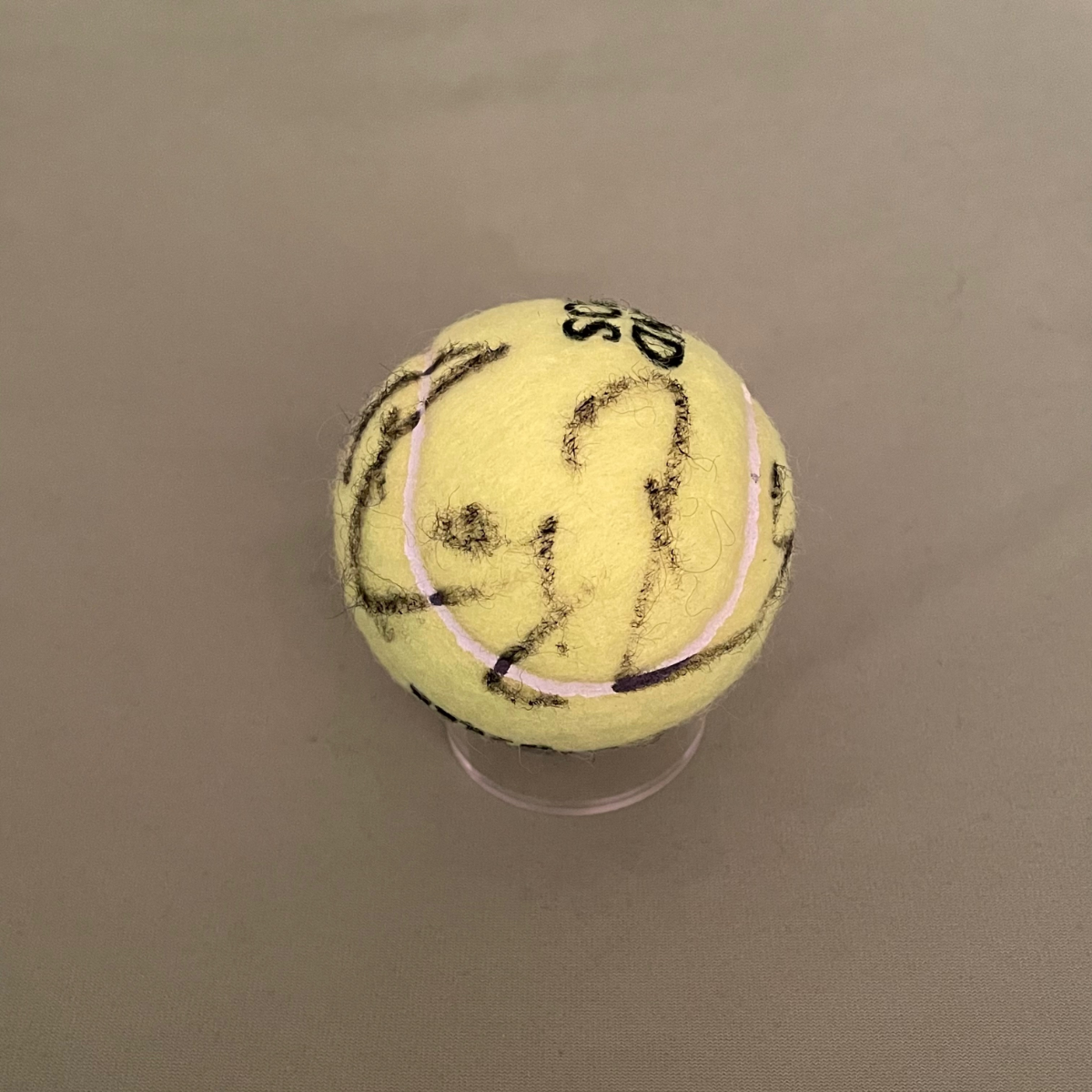 Signed hotsell tennis ball