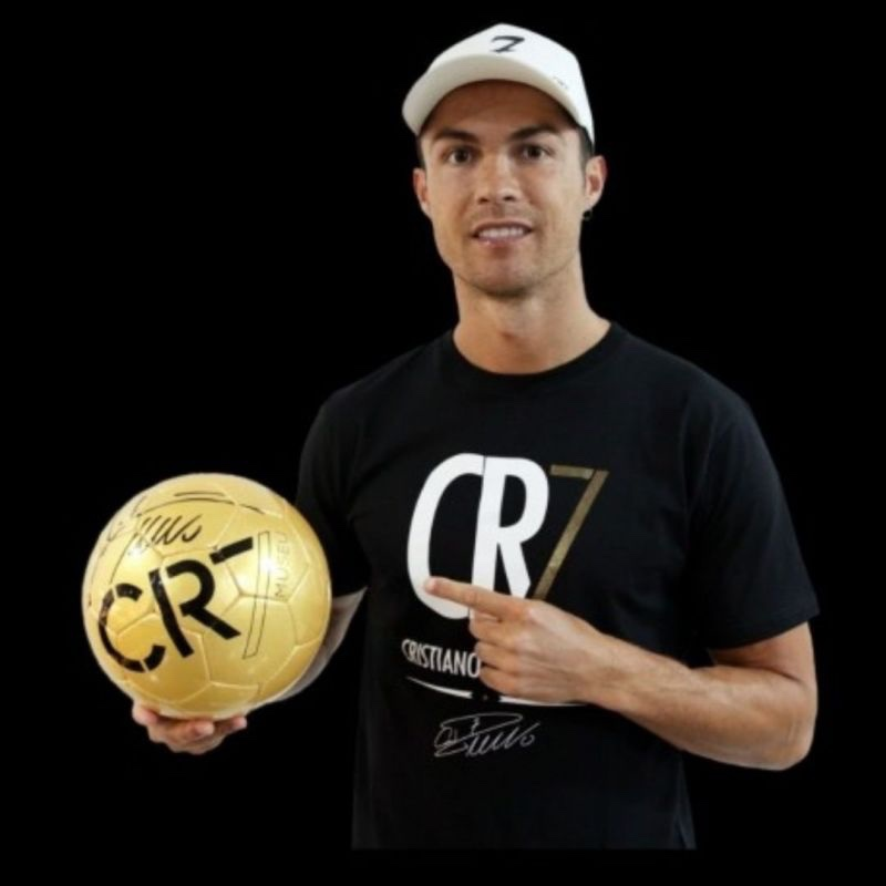 CR7 Museu Ball Signed by Cristiano Ronaldo