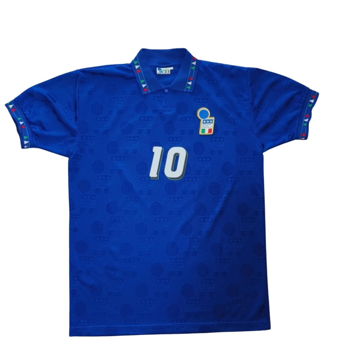 Roberto Baggio Signed Italy Photo 1994 FIFA World Cup