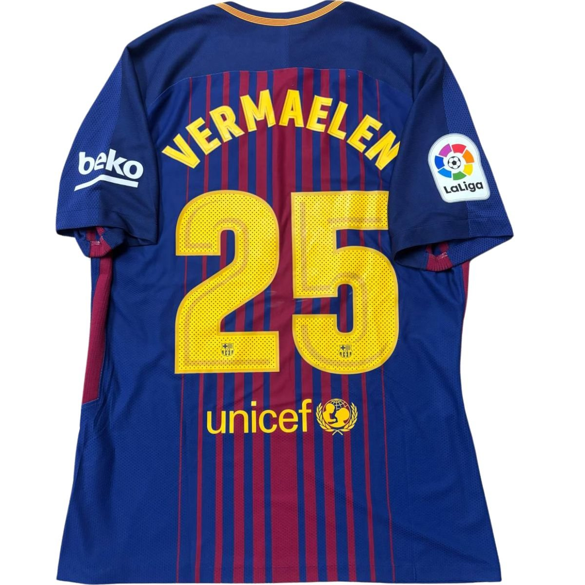 バルセロナ VERMAELEN ユニフォーム
