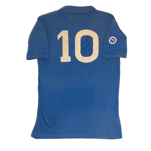 Diego Armando Maradona Napoli match shirt - Signed With COA Diego Armando Maradona Napoli match shirt - Signed With COA