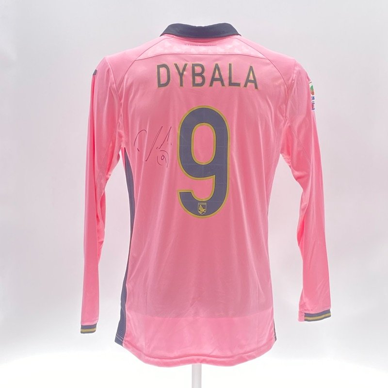 Dybala Palermo match shirt vs Sassuolo Signed