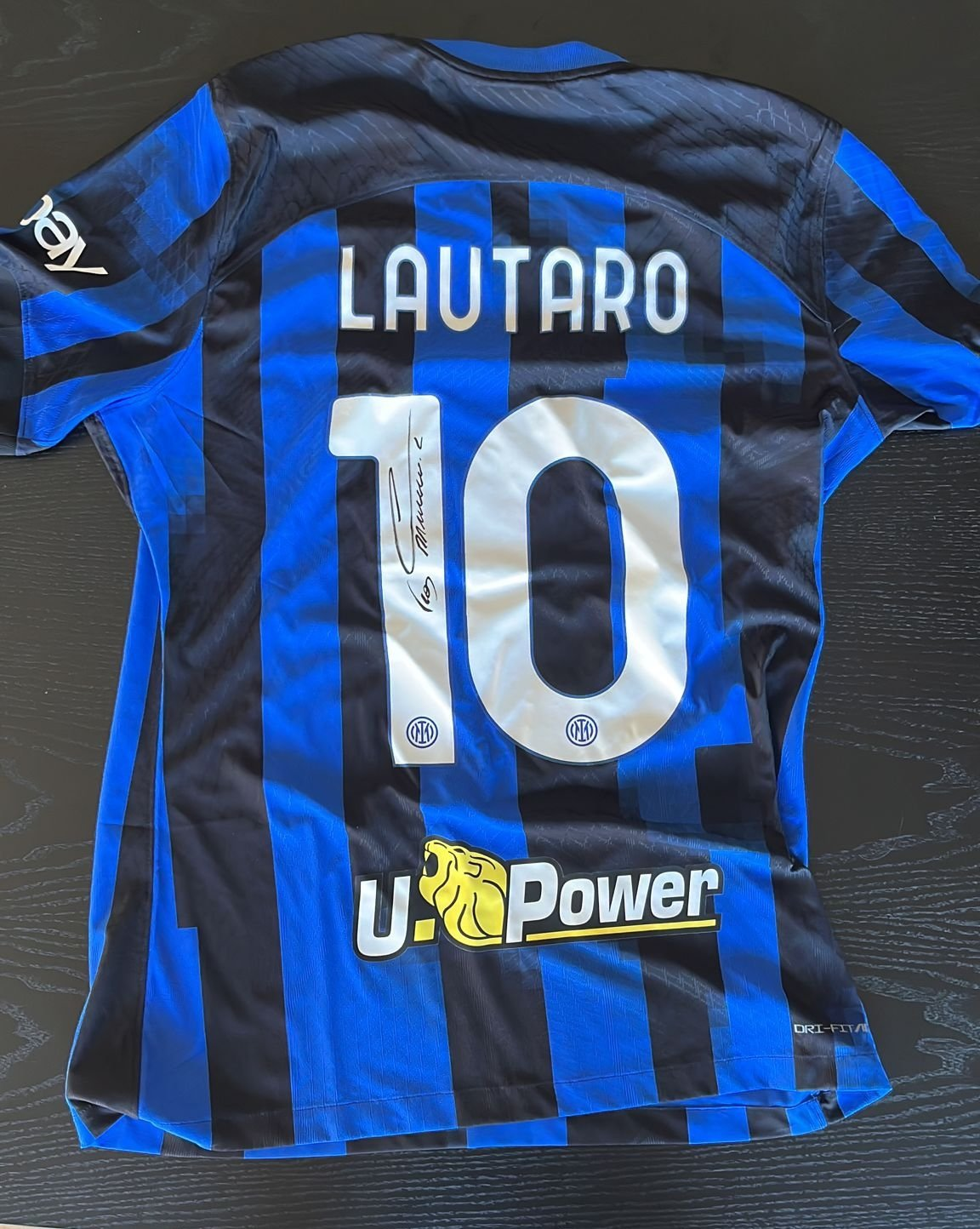 Maglia authentic Lautaro Martinez Inter Autografata