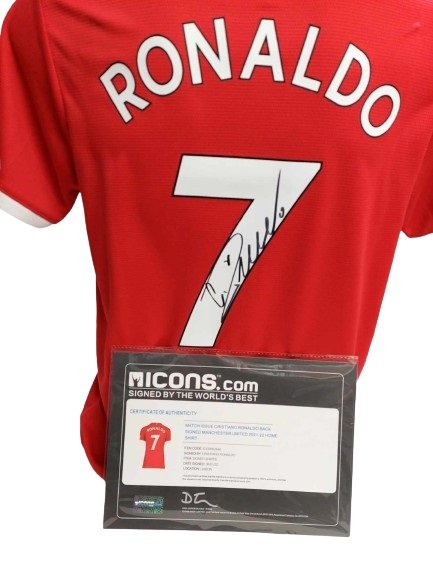 Maglia cristiano ronaldo autografata best sale