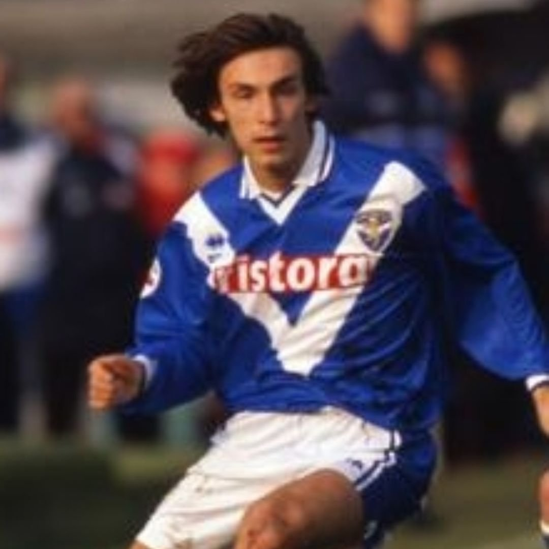 Pirlo Brescia match shirt