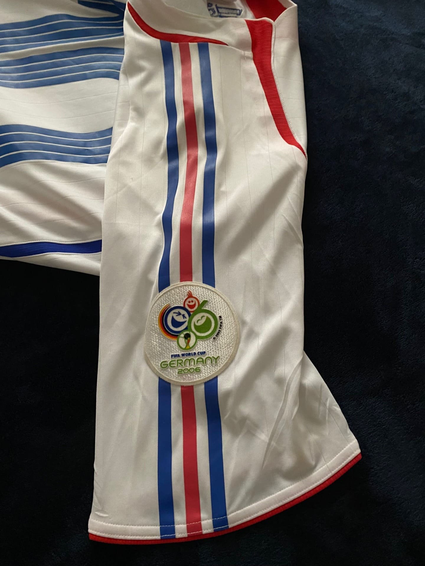 Zidane France match issued | World Cup Final 2006 | Signed Zidane France match issued | World Cup Final 2006 | Signed