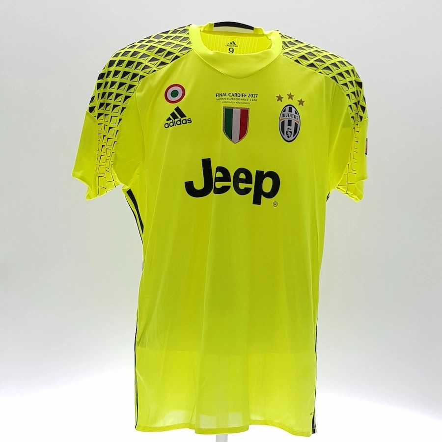 Maglia gara Buffon Finale UCL Juventus vs Real Madrid pantaloncini