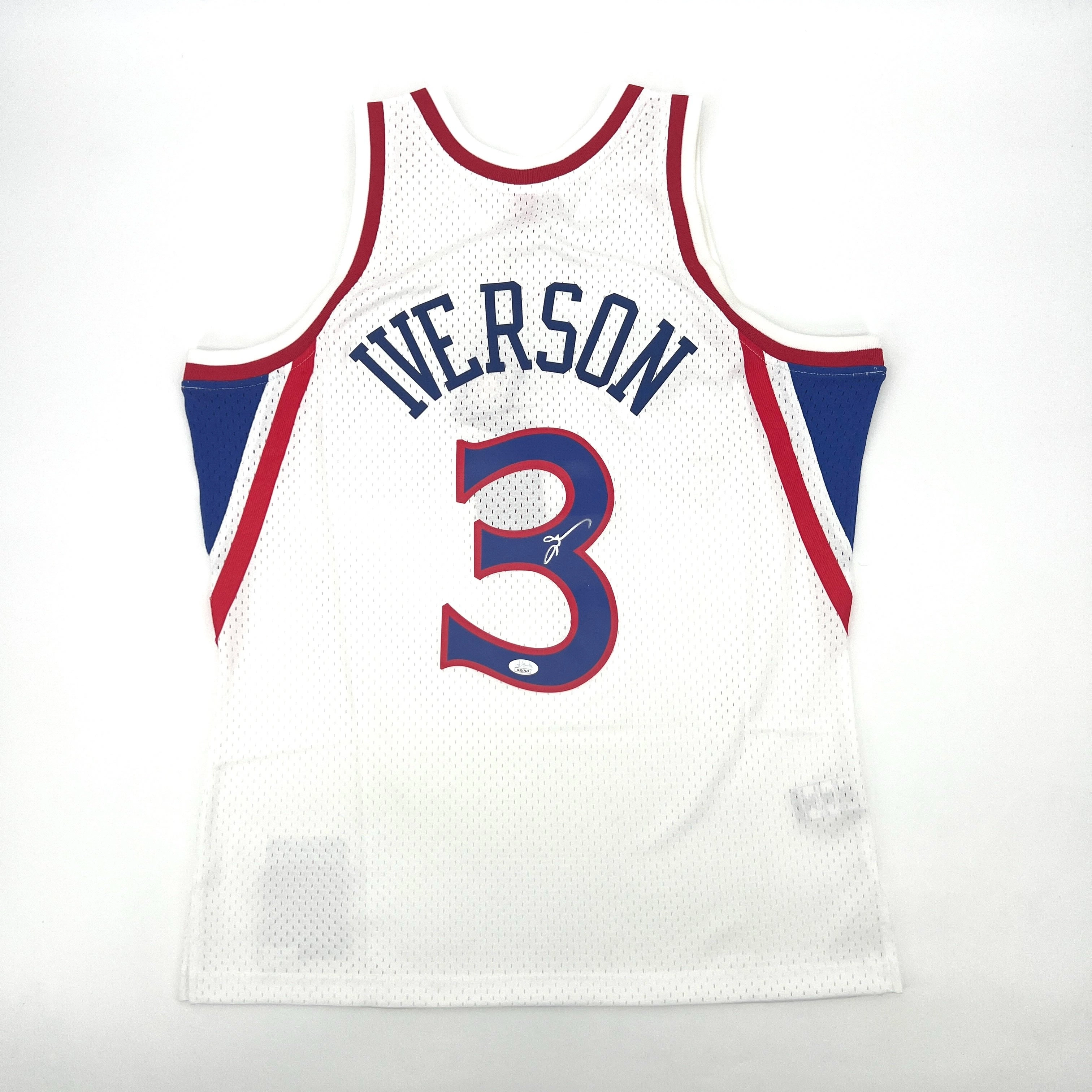 Allen Iverson Philadelphia 76ers store jersey - Signed witch COA