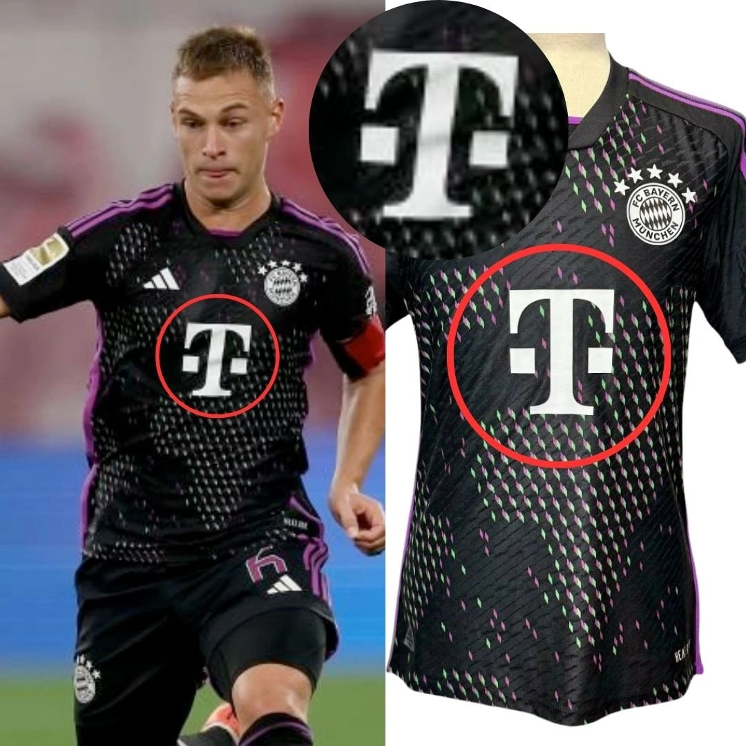 Kimmich Bayern Munich match worn shirt vs Leipzig | Photo