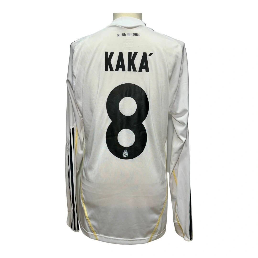 Kaka Real Madrid match worn shirt vs Sporting de Gijon