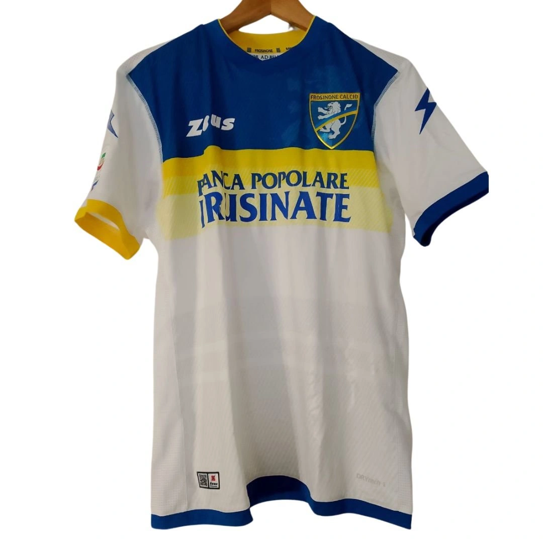 Maillot De Football Frosinone Away 2004/05 - Match Worn (porté En Match) - Occasion