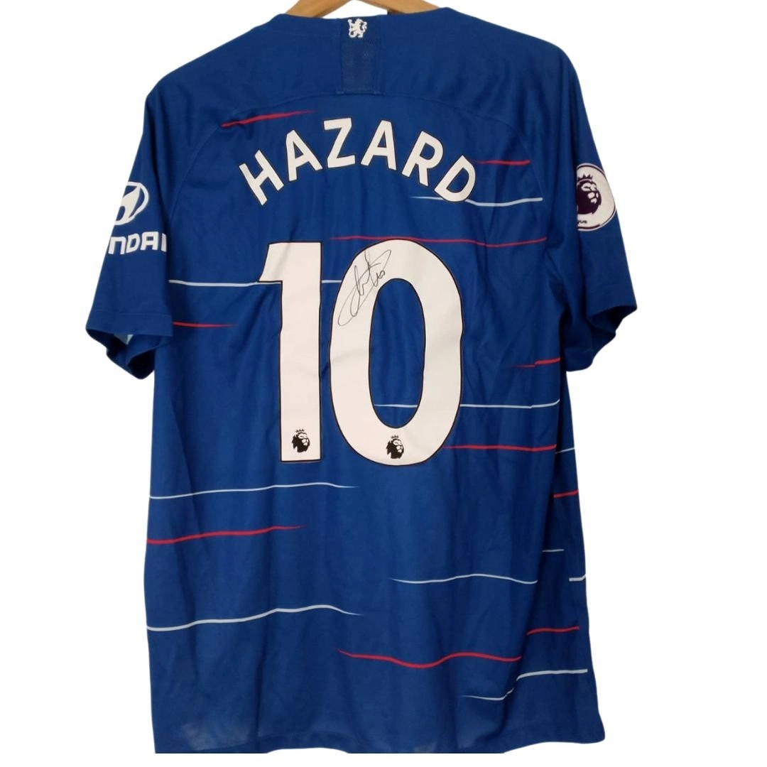 Hazard Chelsea store shirt - Signed