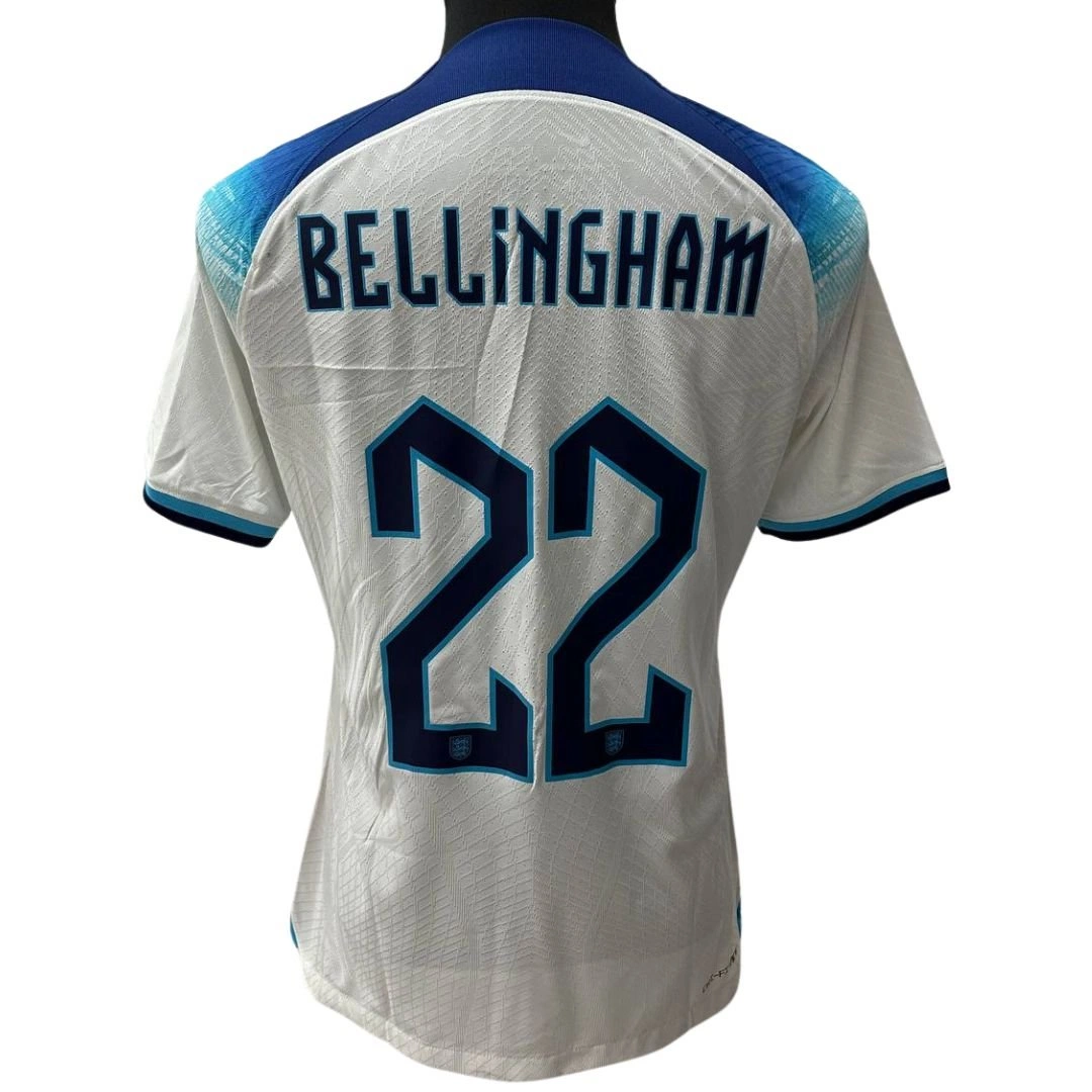 Maillot Domicile Angleterre Euro 2024 Final Match Issue - Bellingham #10 - Nike - Taille XL