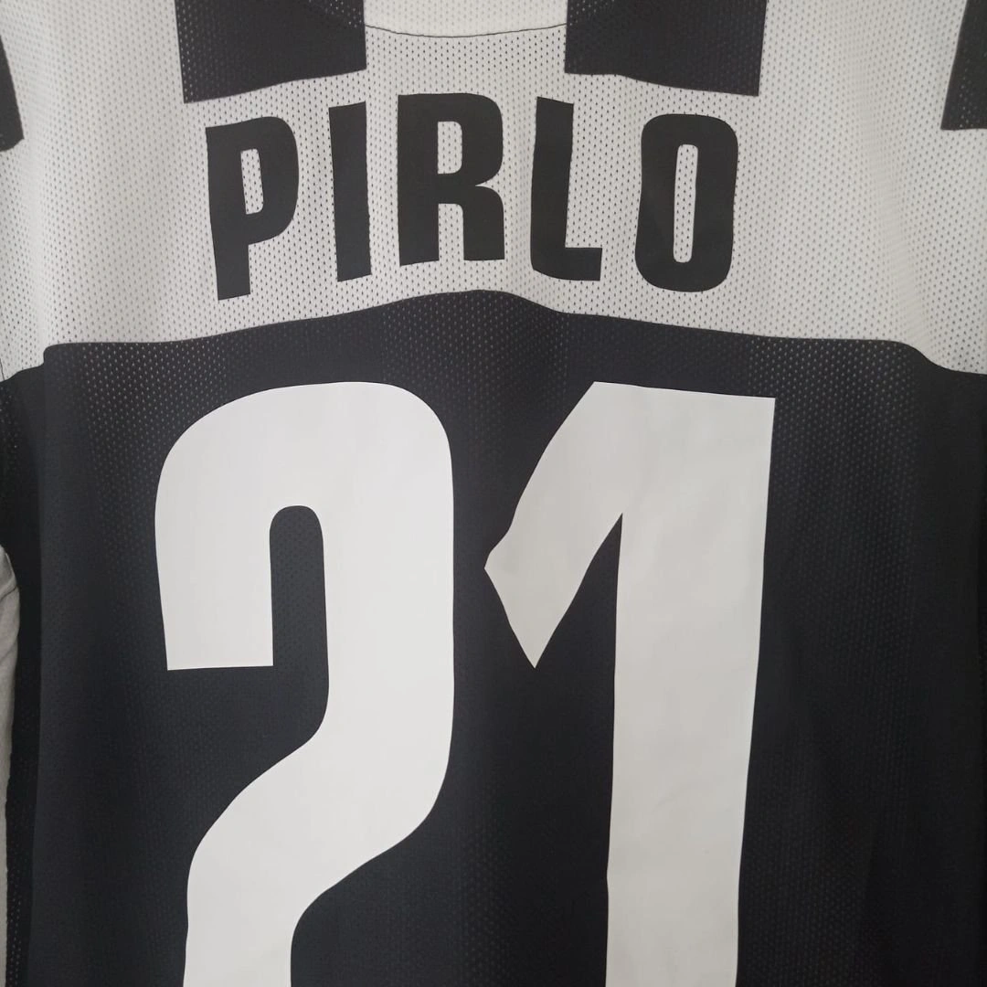 正規品　JUVENTUS PIRLO 21 ACミラン Pirlo Juventus match shirt
