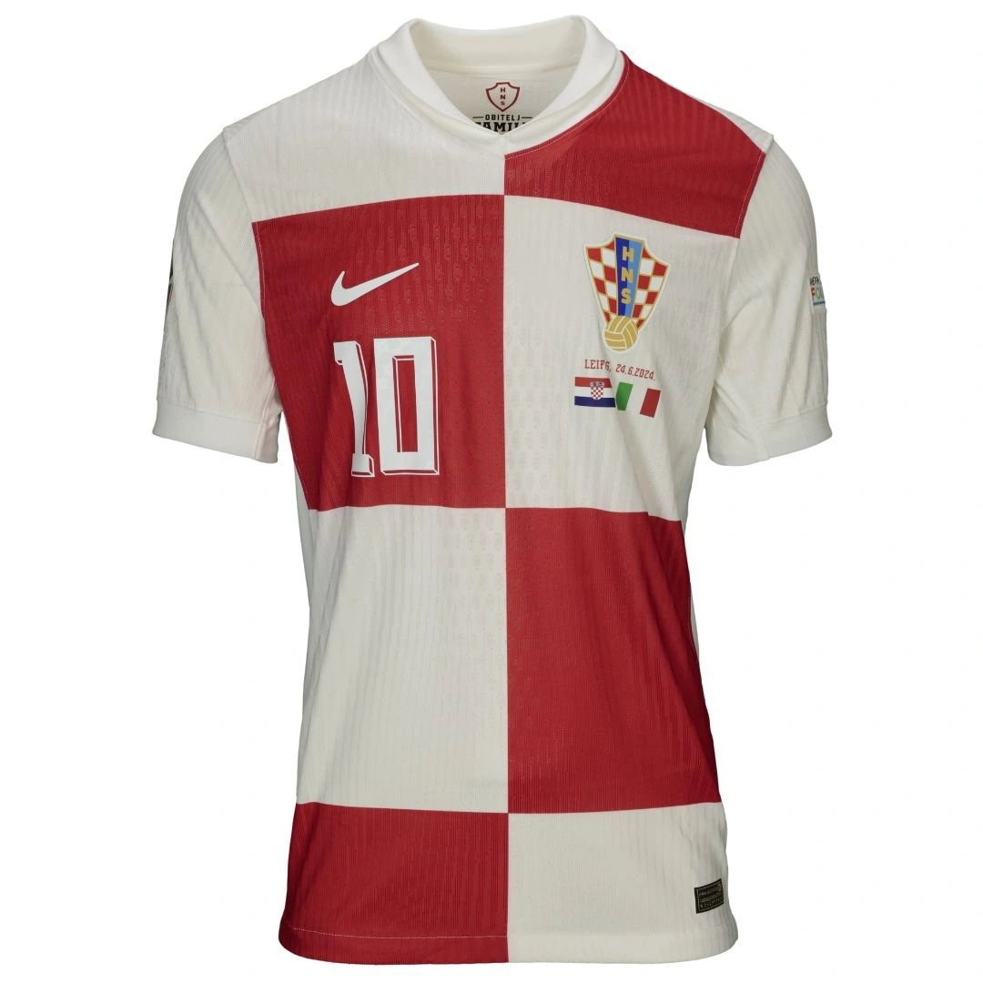 Modric Croatia match shirt vs Italy - Euro2024