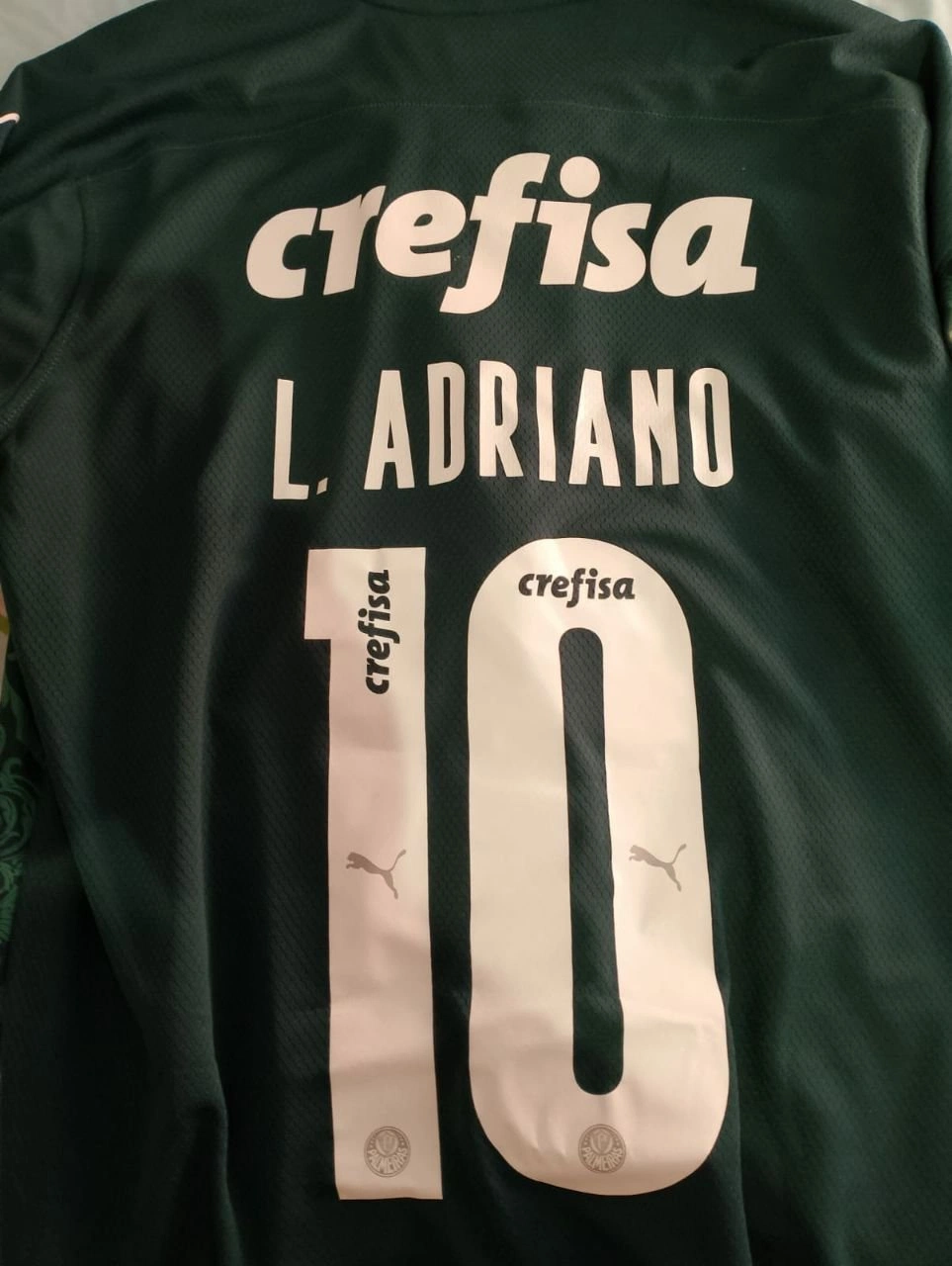 Luiz Adriano Palmeiras match shirt - Copa Libertadores final match
