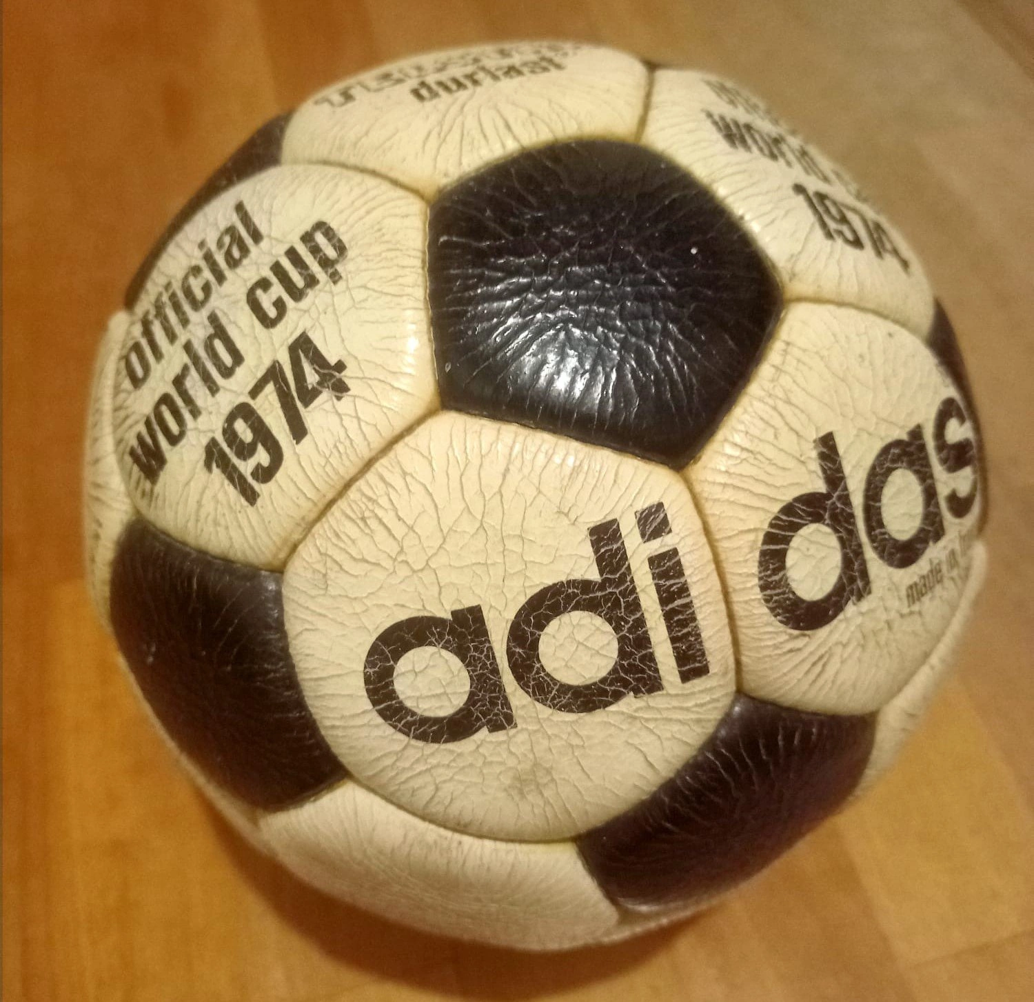 Adidas official match ball FIFA World Cup 1974
