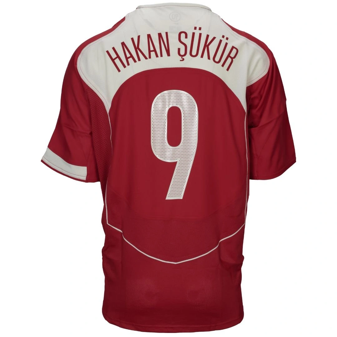 Hakan Sukur Türkiye vs Australia match shirt