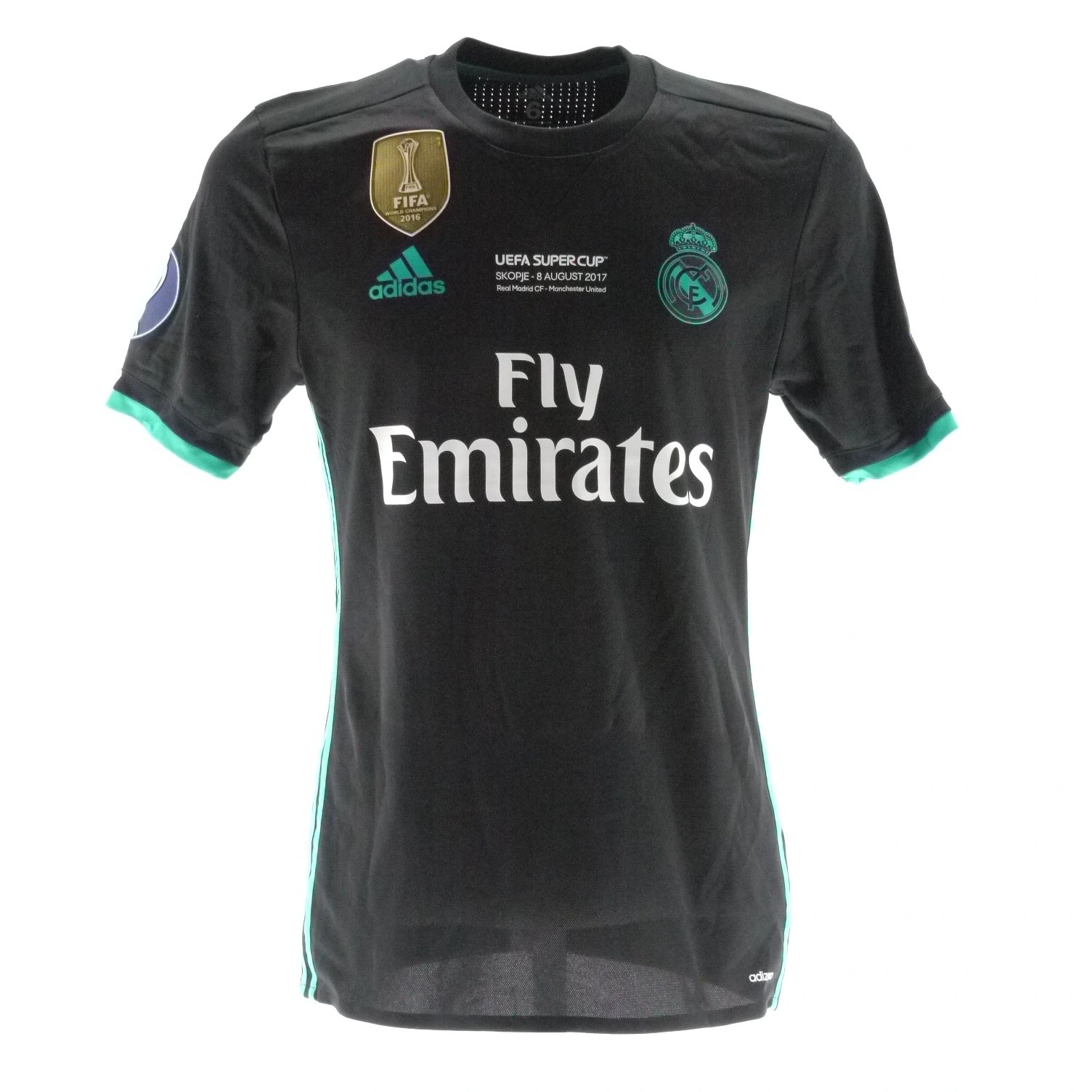 Isco Real Madrid match shirt - UEFA Supercup final