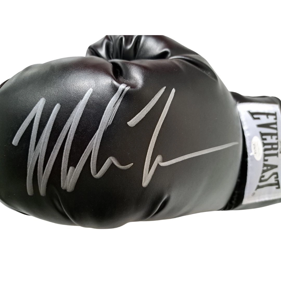 Gant De Boxe Autographié Par Mike Tyson – Signé à La Main – Années 90 Avec COA