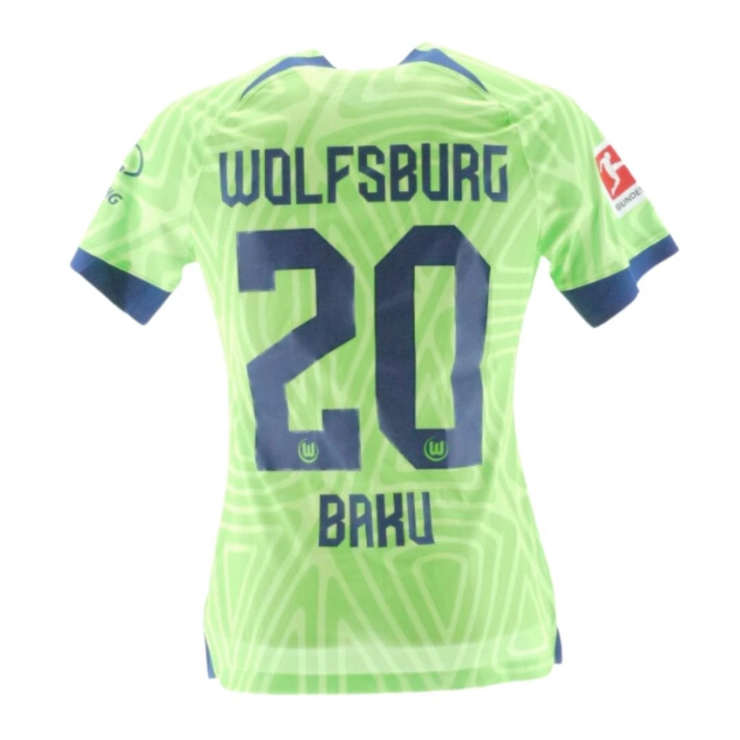 Vfl Wolfsburg Kit Divisa Wolfsburg 2020 Maglia Gara Baku Wolfsburg