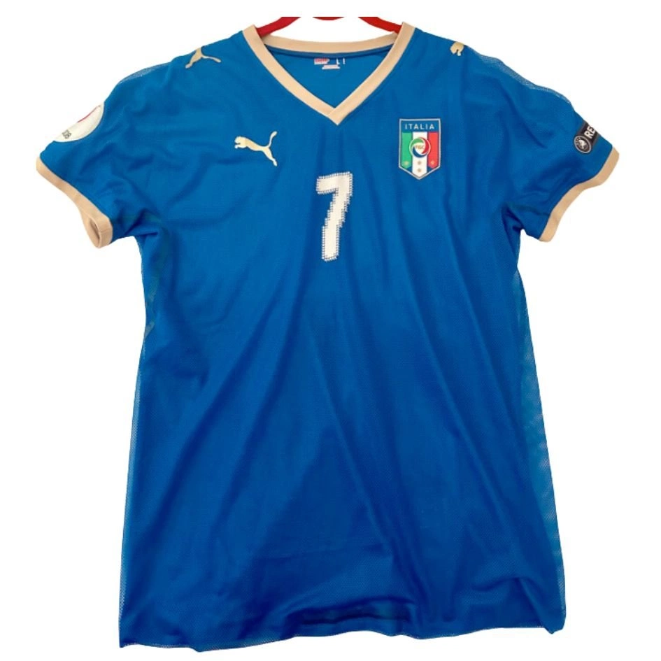 Del Piero Italy match shirt - Euro 2008