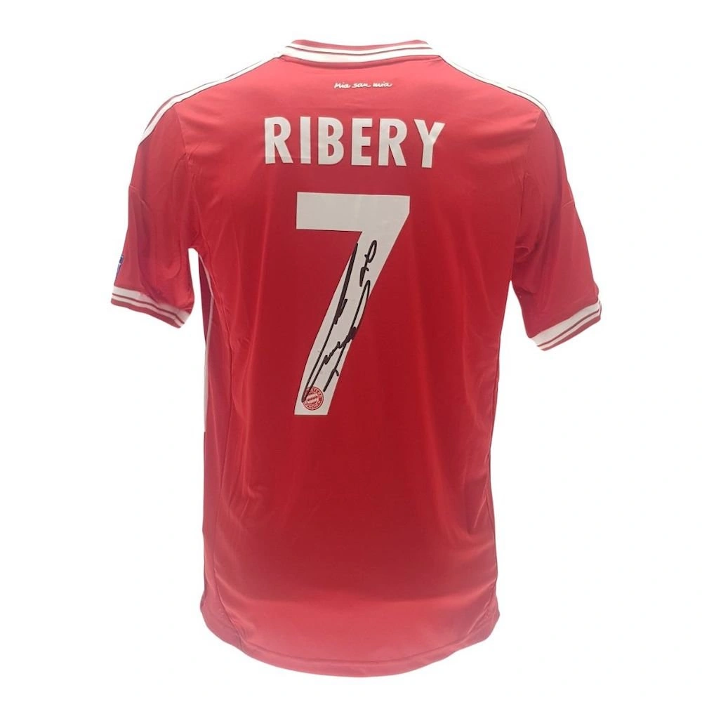 Ribery Bayern Munich store shirt - Signed with video proof
