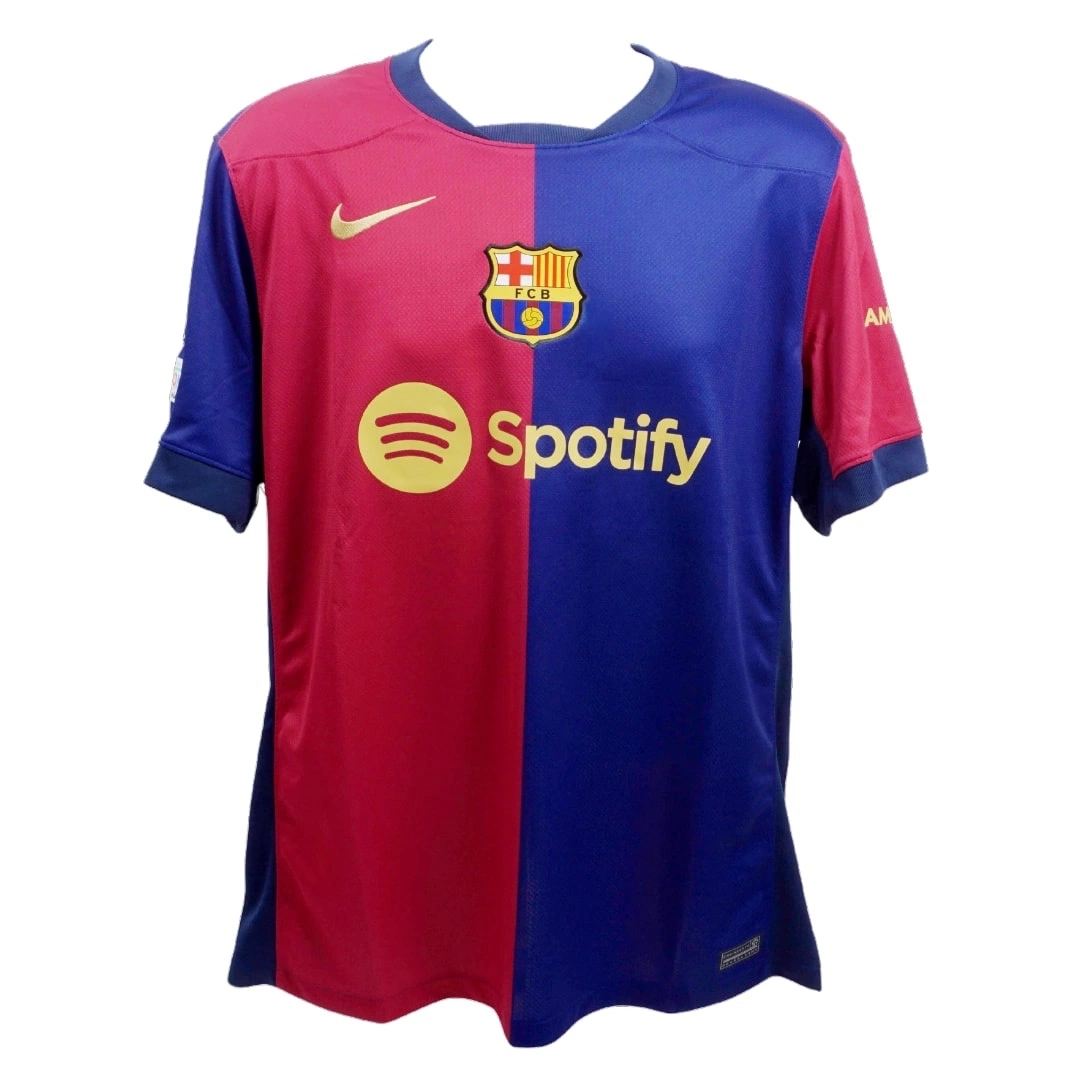 Yamal Barcelona store shirt - Signed by Messi and Lamine Yamal