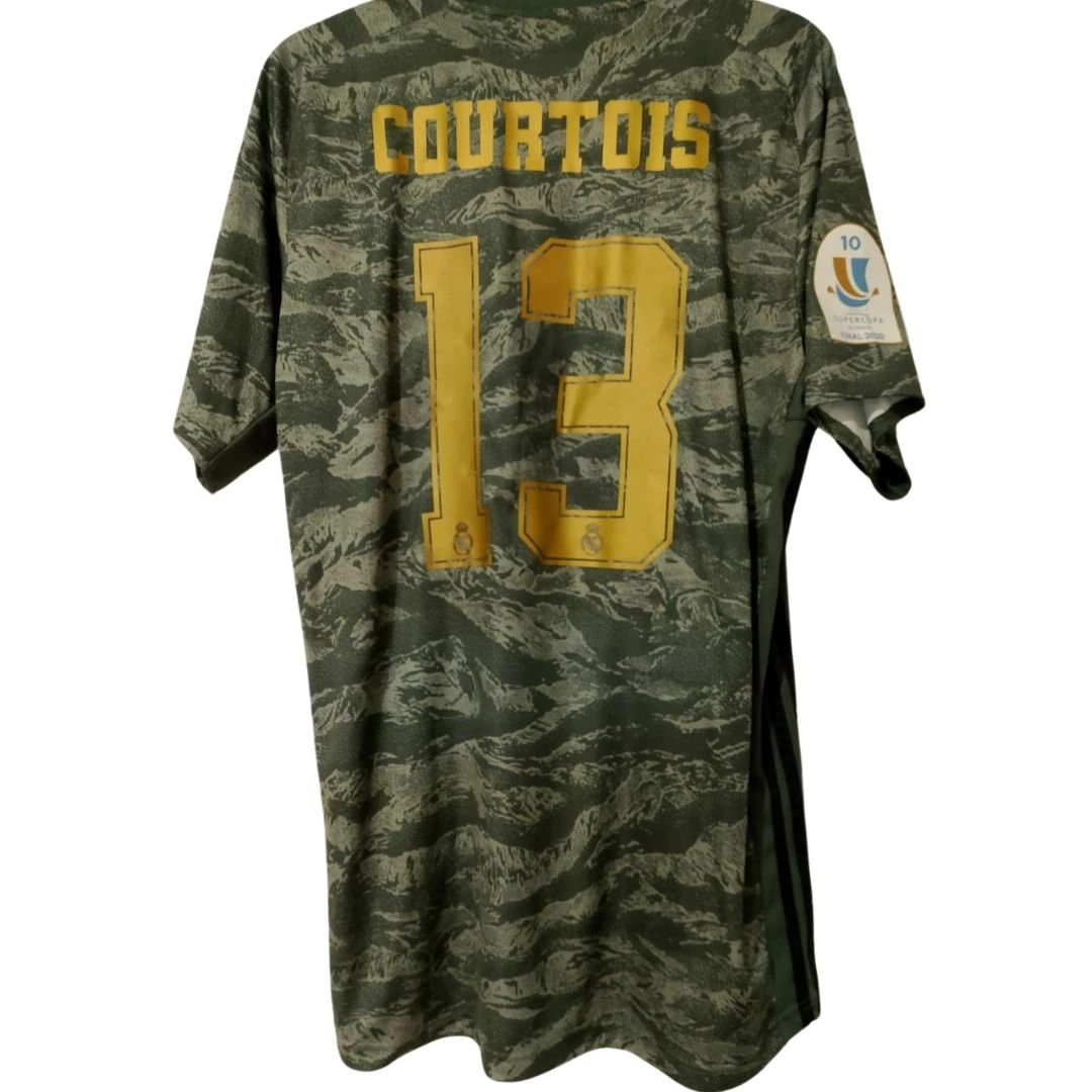 Courtois Real Madrid Goalkeeper Jersey 2020 Courtois Real Madrid