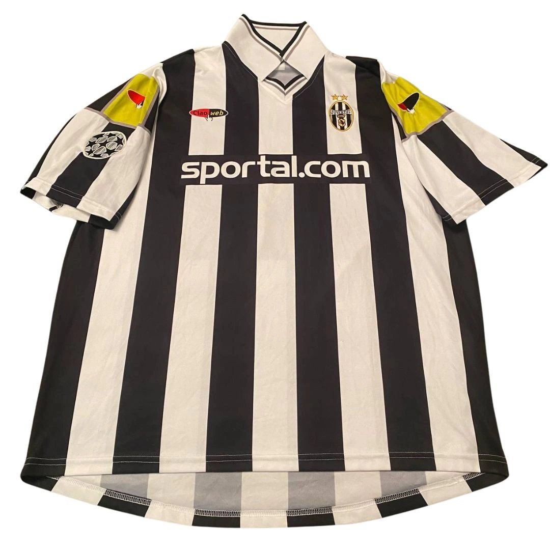 Zambrotta 19 Lotto サッカーシャツ バリユベントス 選手用 Zambrotta Juventus match shirt
