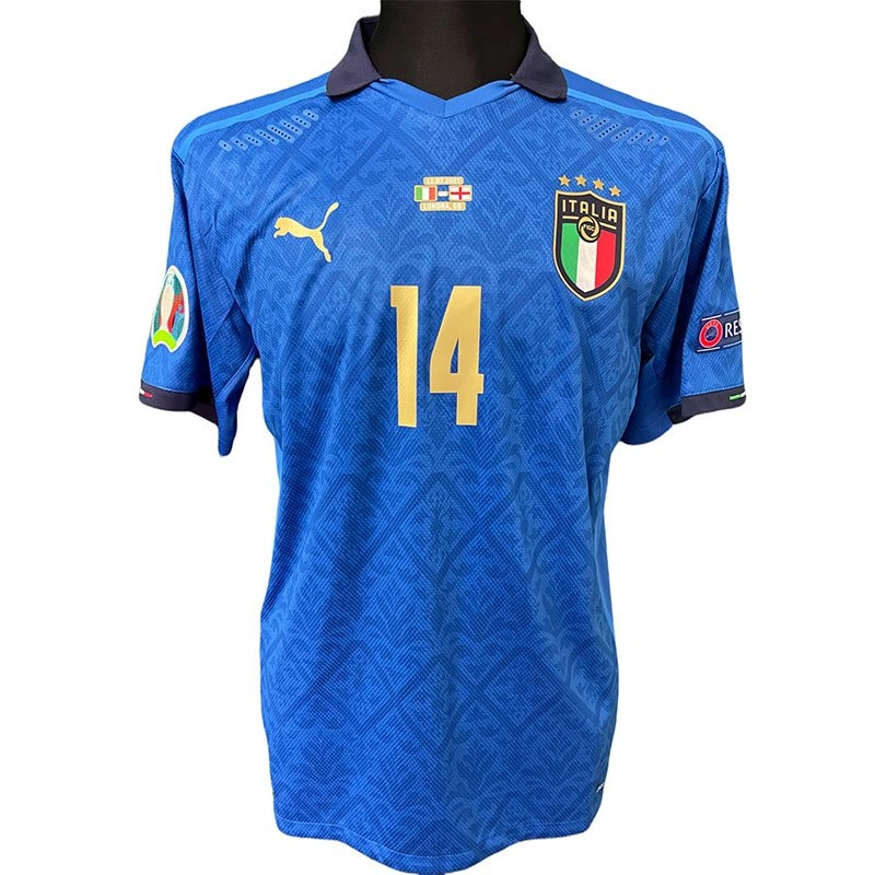 Chiesa Italy match shirt Euro2020 Final
