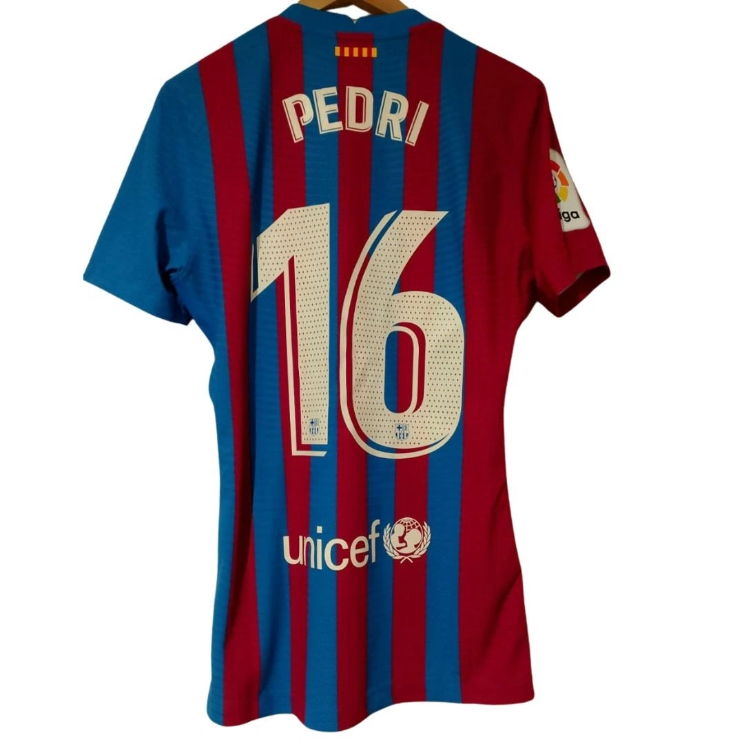 hummel ラスパルマス PEDRI 28 シャツ Pedri Barcelona match shirt