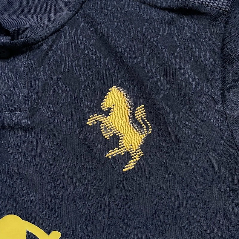 Maillot Juventus Cambiaso 2024-25 - Away Jaune, Match Worn (porté En Match) - Taille 6