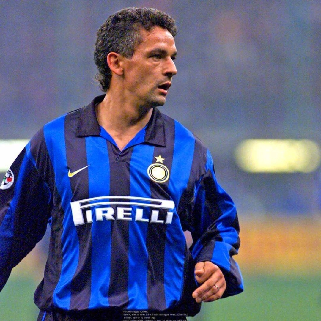 インテル・ミラノ Baggio Nike Inter Milan Home Baggio 10 Jersey 2023-2024 ('98 Legend