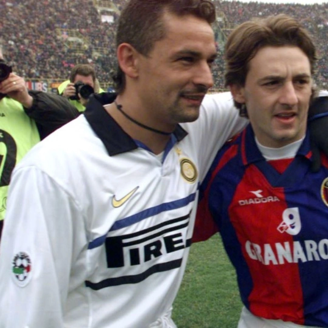 ウェア Vintage Intel Uniform\"BAGGIO\" Baggio Inter vintage shirt