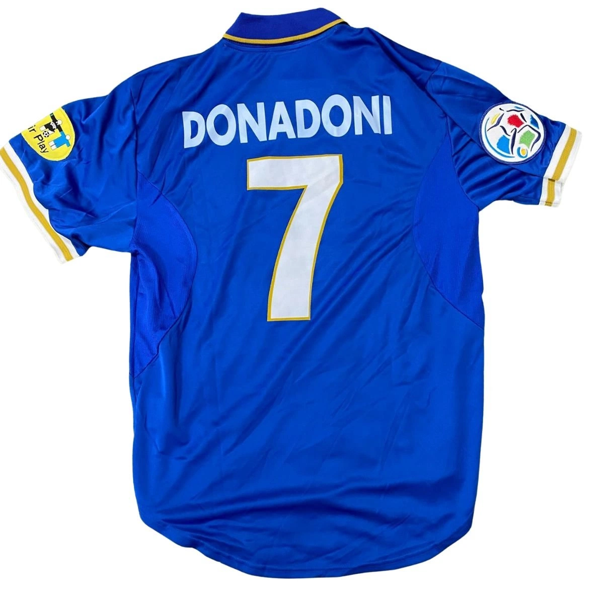 Donadoni Italy match worn shirt vs Czech Republic - Euro 1996