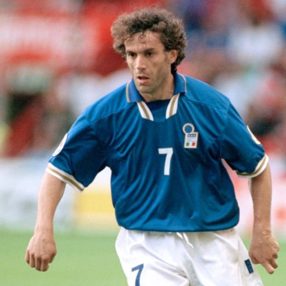 Donadoni Italy match worn shirt vs Czech Republic - Euro 1996