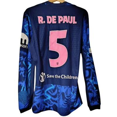 Maillot Inter Milan De Vrij Matchworn Issued 2020-2021 - Nike Taille L
