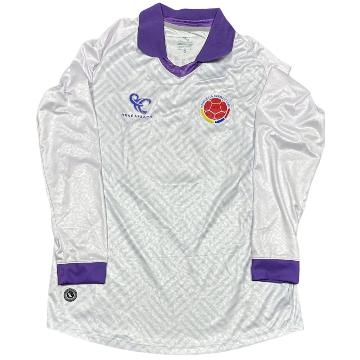 Higuita Colombia store shirt - Signed with JSA