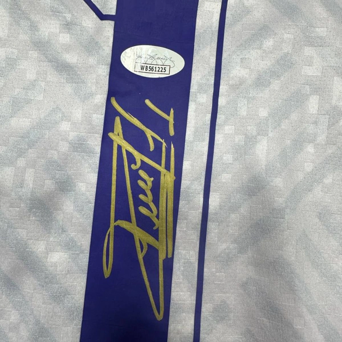 Higuita Colombia store shirt - Signed with JSA
