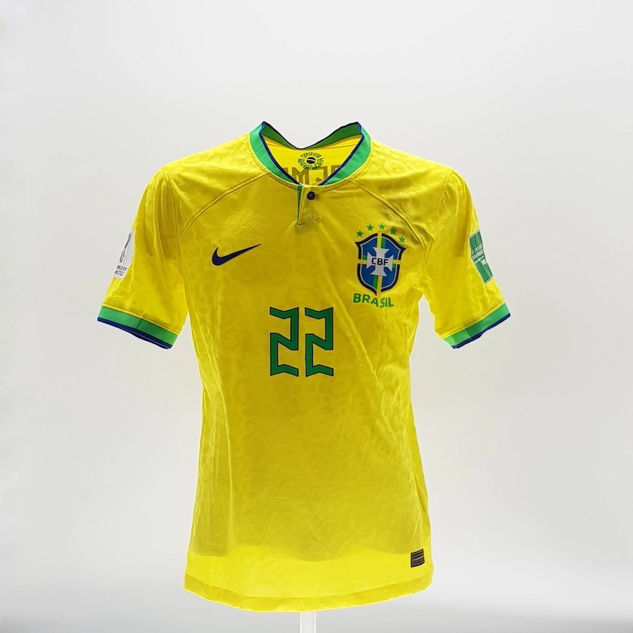 Maillot De Bremer Du Brésil Autographié – Avec Vidéo Preuve Et Certificat COA – Neuf