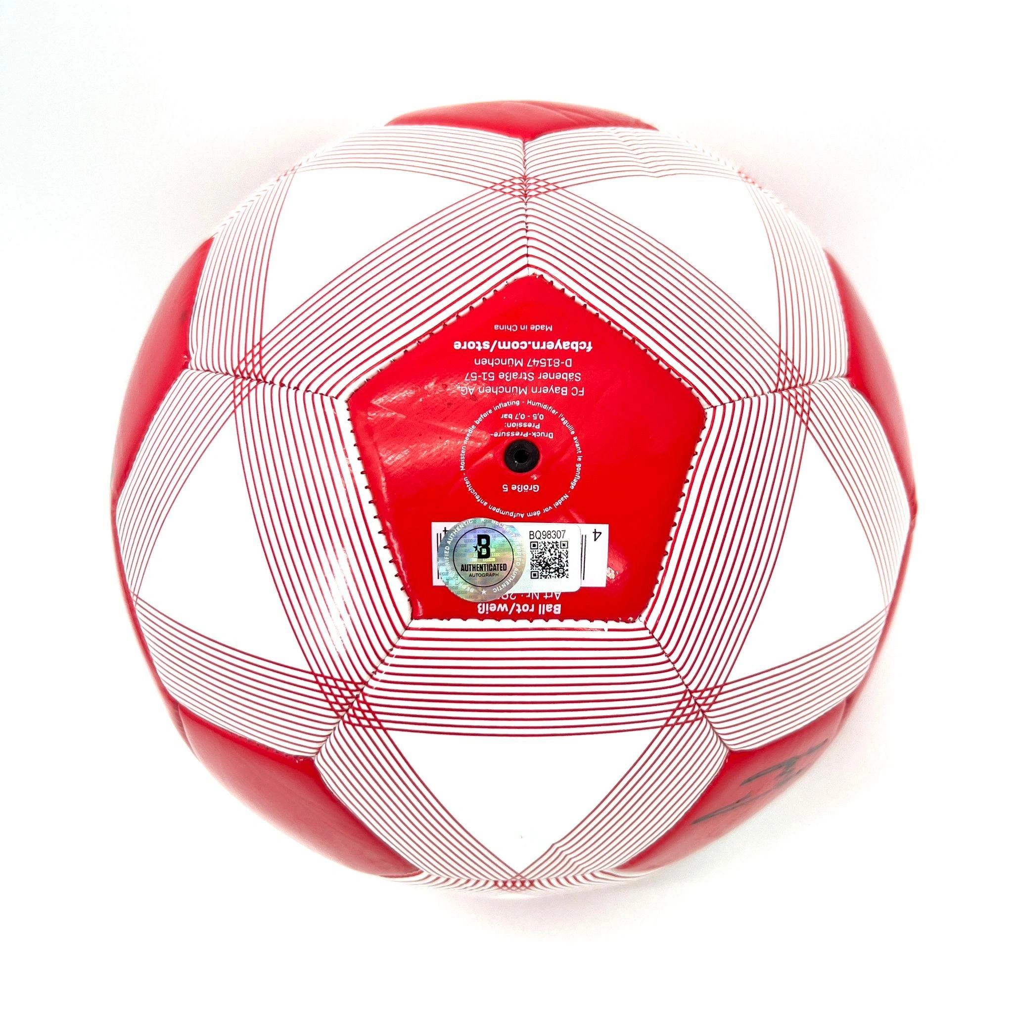FC Bayern München プリントサイン入りボール 2016/17 Bayern Munchen store Ball - Signed with COA