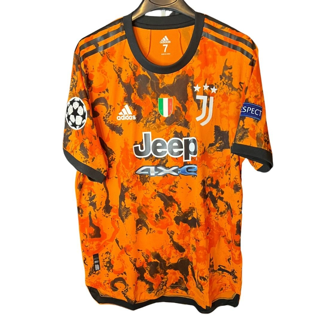 Orange Juventus 2021 3rd Kit Juventus 2021 Maillot Juve Orange - Main Image