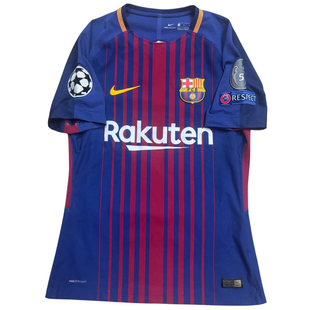 FCバルセロナ JORDI ALBA 18番 ユニフォーム Jordi Alba | FC Barcelona - CA Osasuna | MatchWornShirt