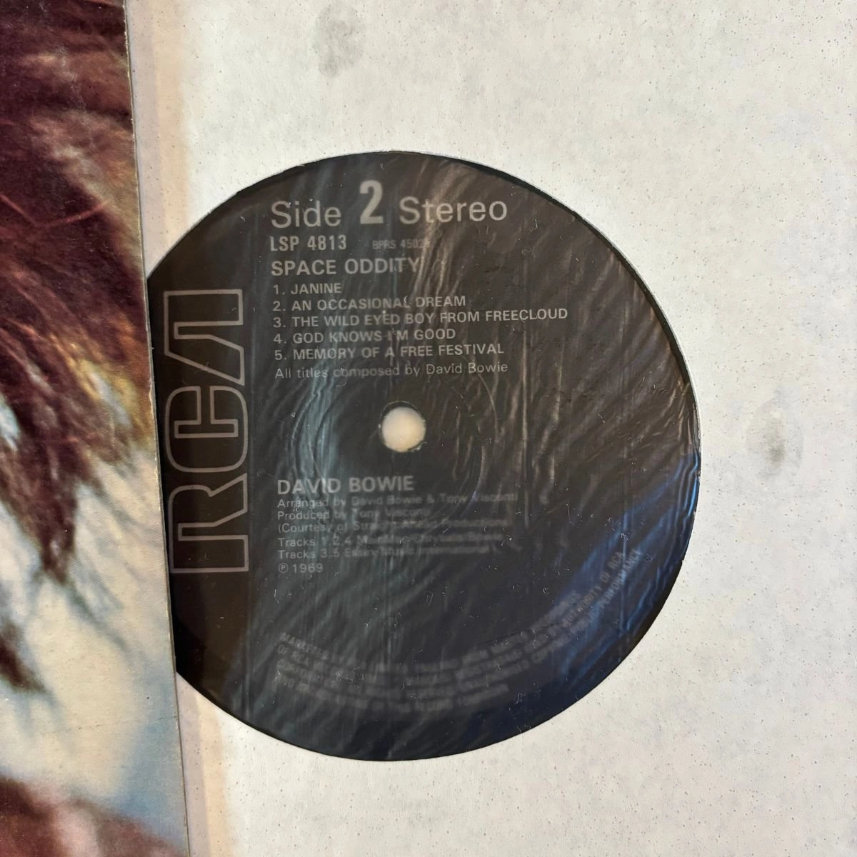 Vinyl David Bowie – Space Oddity (1969)