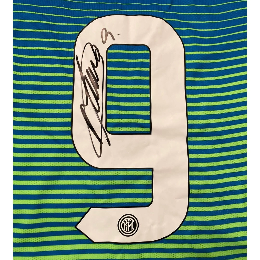 インテル・ミラノ Icardi 9 シャツ 2014-15 Inter Milan Third Shirt Icardi #9 - 5/10 - (M)