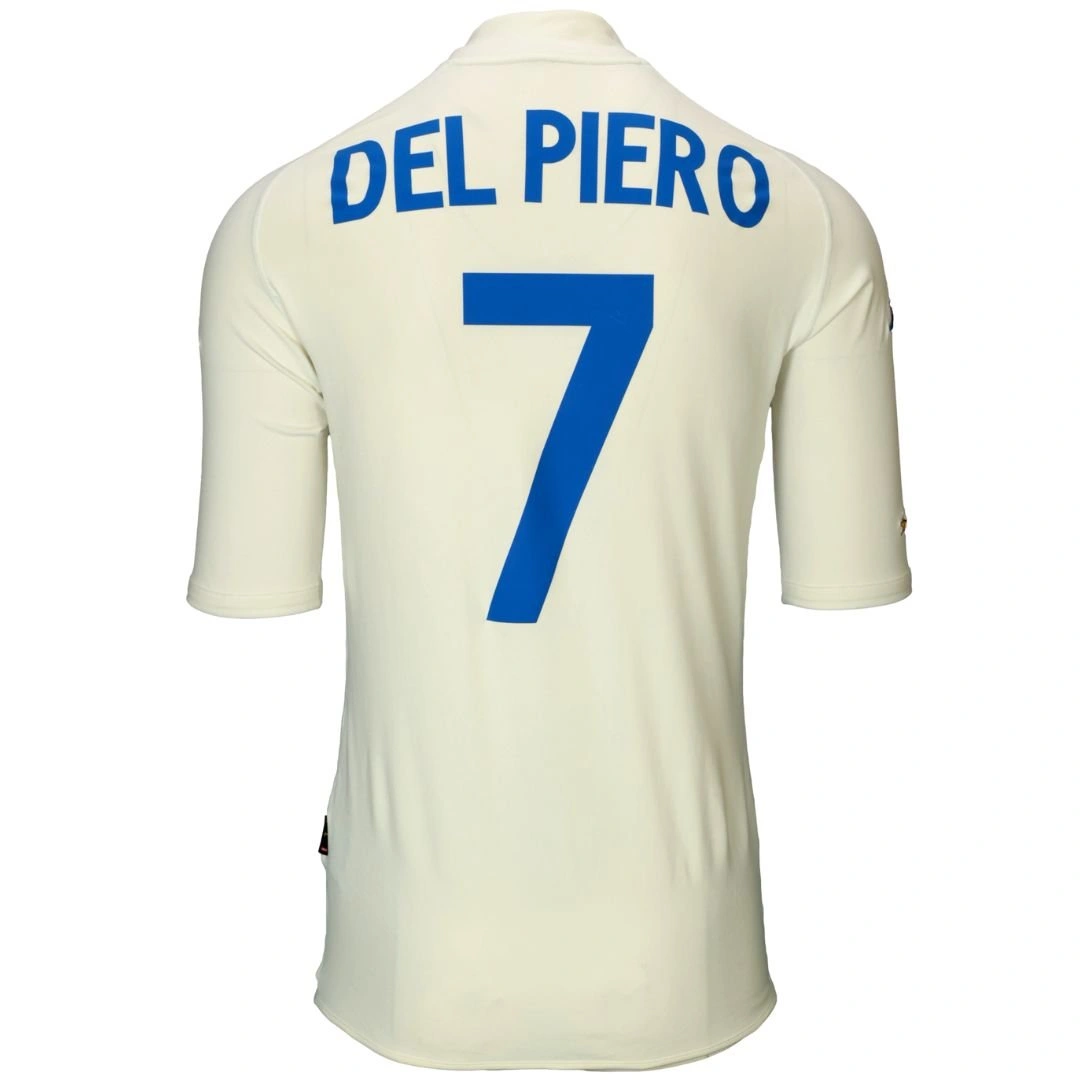 Del Piero Italy match shirt vs Mexico - 2002 World Cup